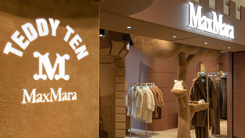 Teddy Ten Pop-up in Harrods